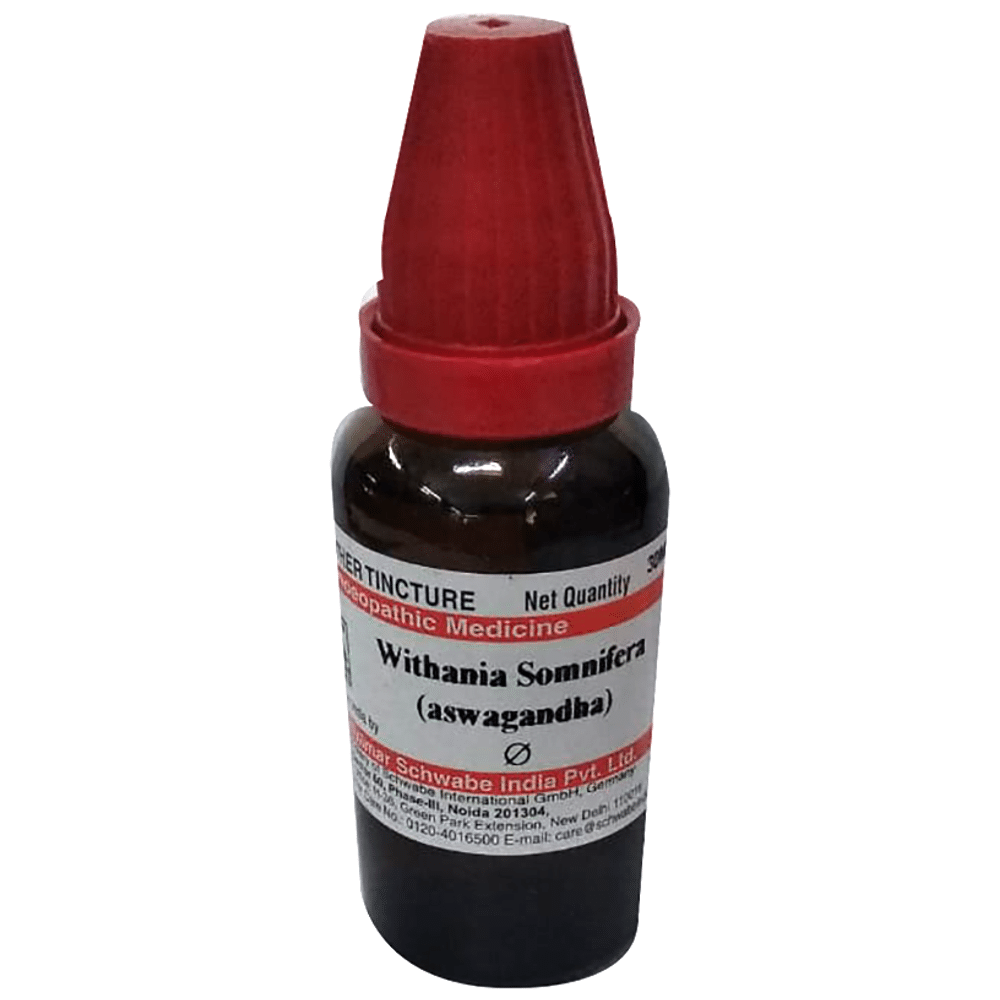 Dr Willmar Schwabe India Withania Somnifera (Aswagandha) Mother Tincture Q