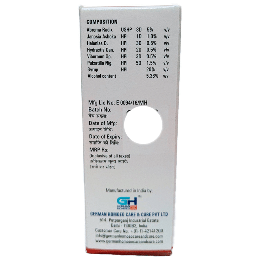 German's 509 Leucorrhoea & Climacteric Drop