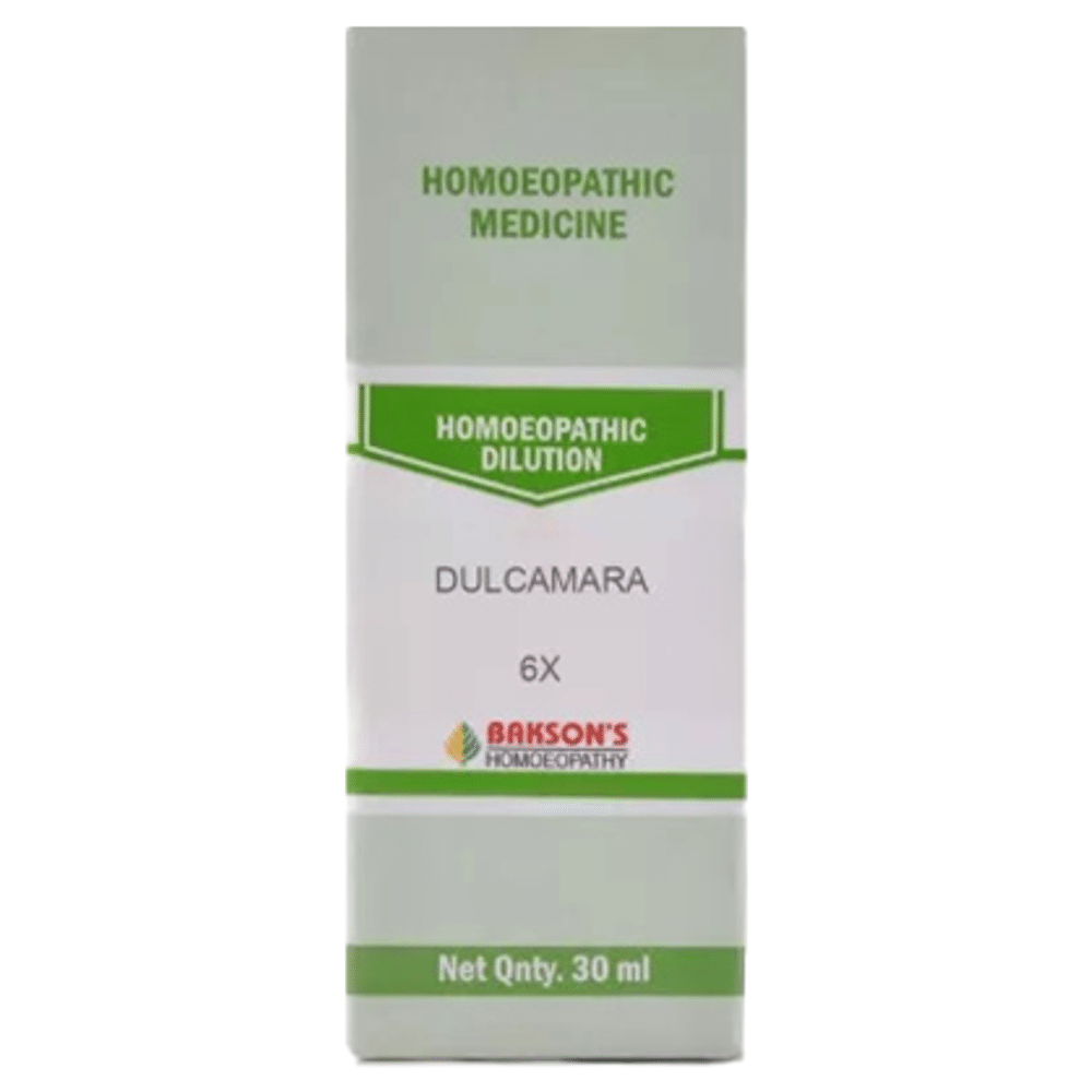 Bakson's Homeopathy Dulcamara Dilution 6X