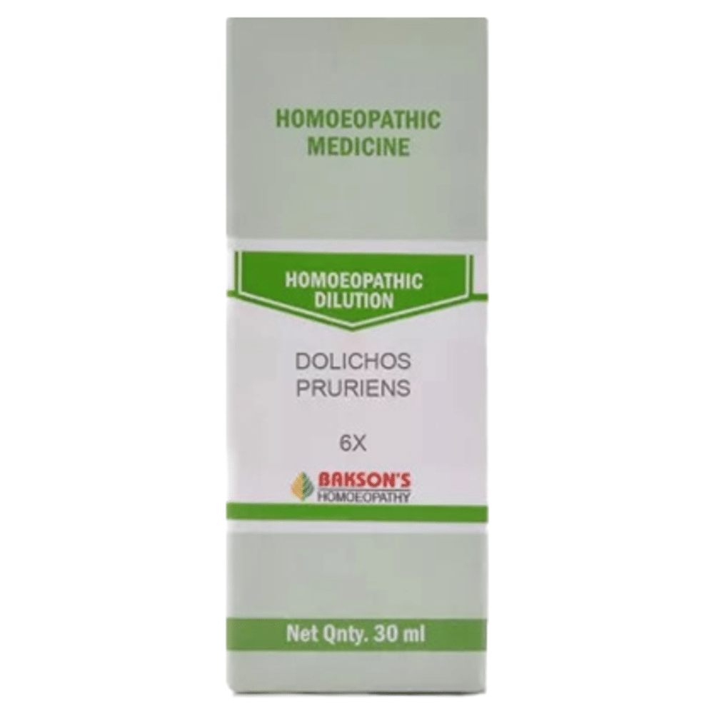 Bakson's Homeopathy Dolichos Pruriens Dilution 6X