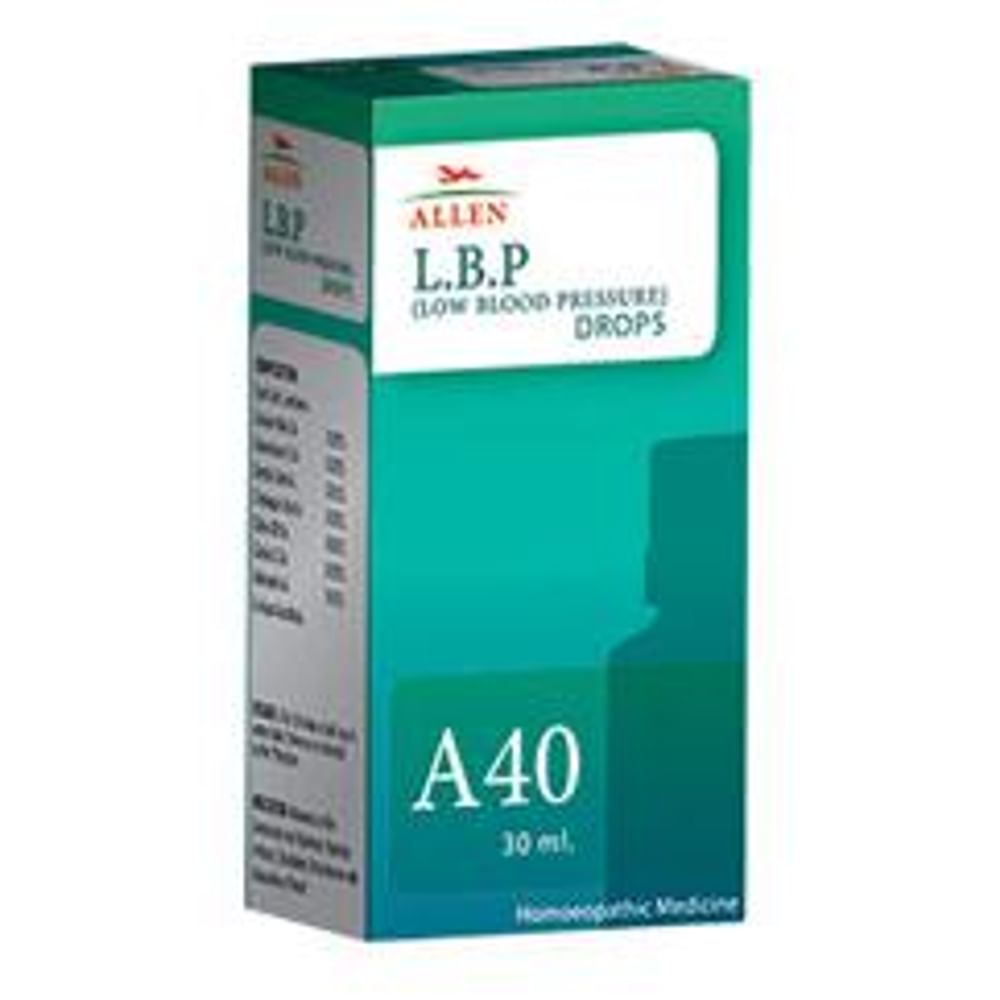 Allen A40 L.B.P. (Low Blood Pressure) Drop