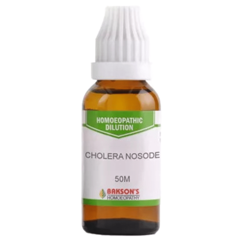 Bakson's Homeopathy Dilution Cholera Nosode 50M