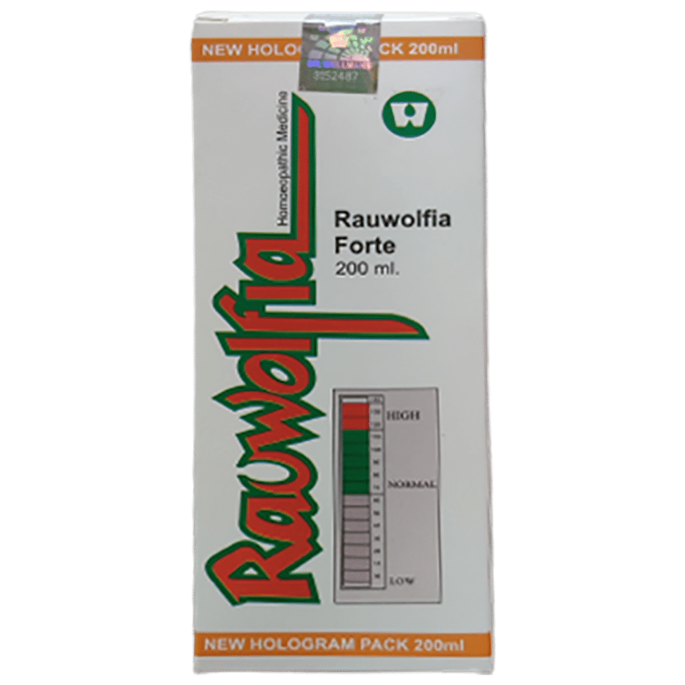 Dr. Wellmans Rauwolfia Forte Syrup