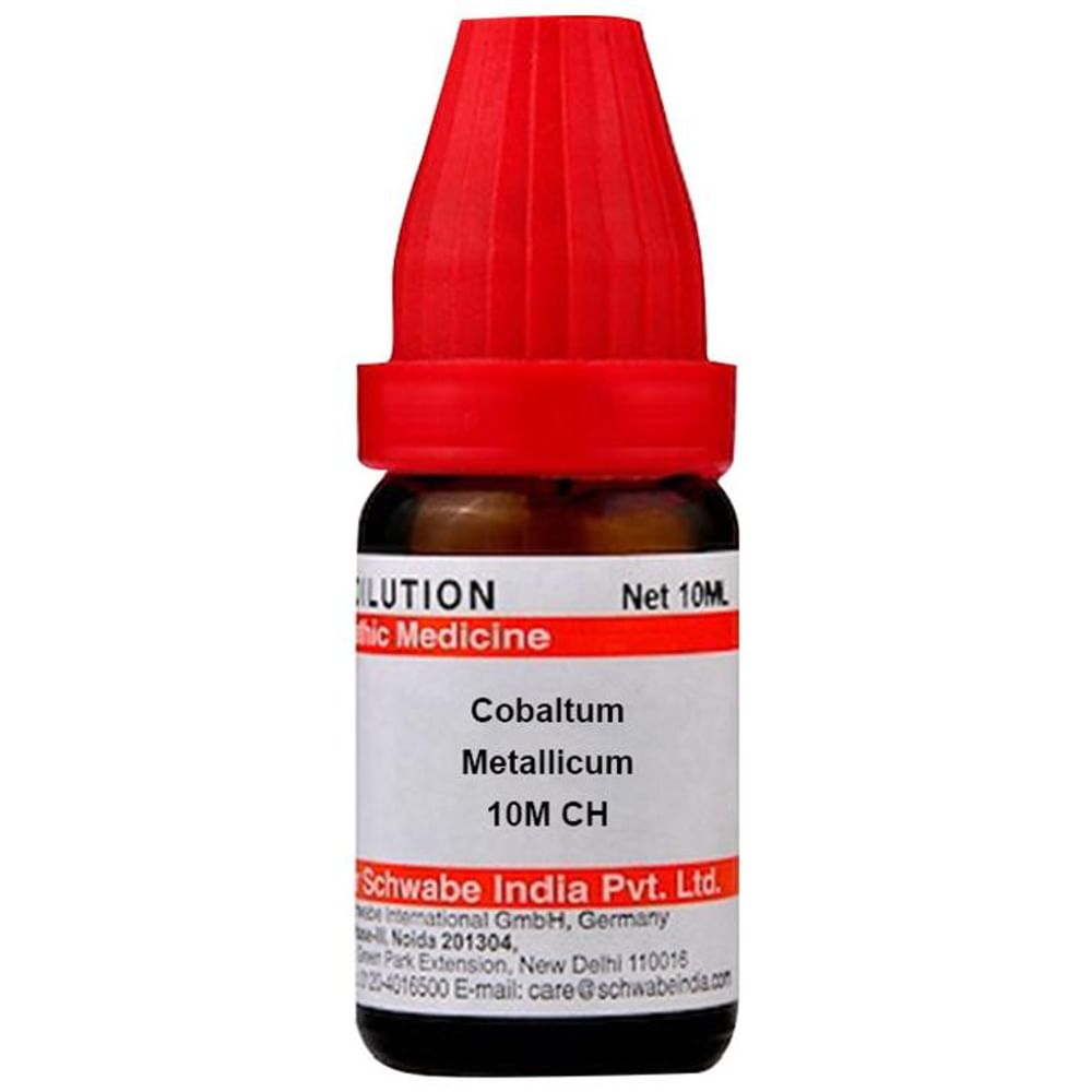 Dr Willmar Schwabe India Cobaltum Metallicum Dilution 10M CH