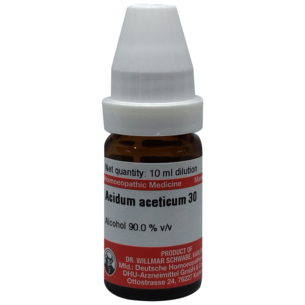 Dr Willmar Schwabe Germany Acidum Aceticum Dilution 30