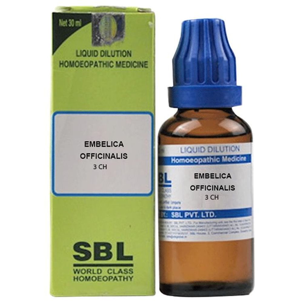 SBL Embelica Officinalis Dilution 3 CH