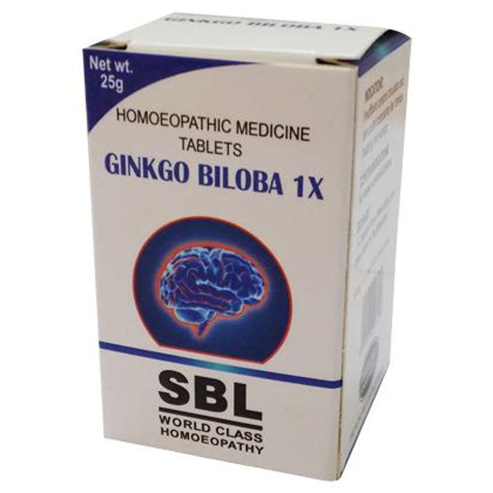 SBL Ginkgo Biloba Tablet 1X