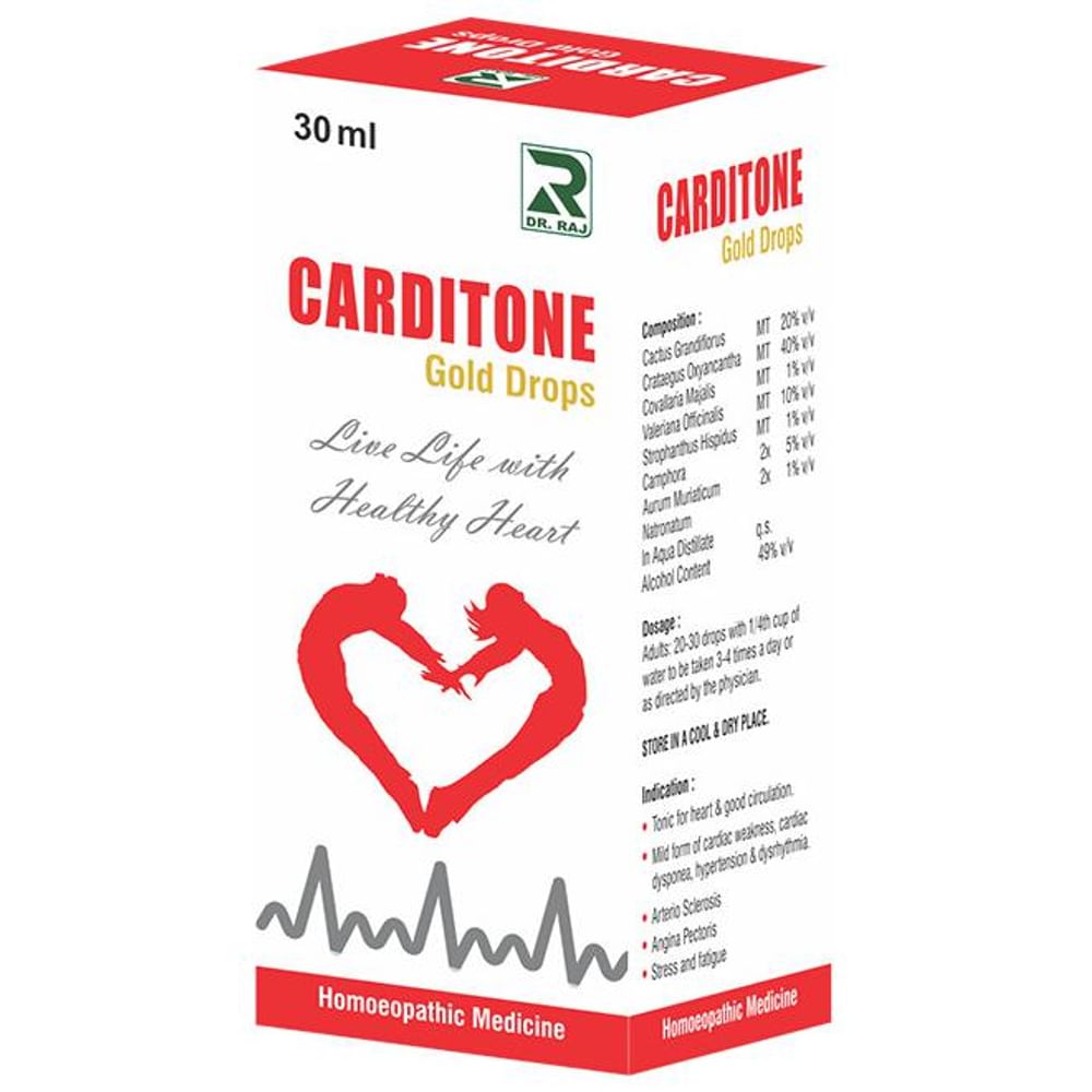 Dr. Raj Carditone Gold Drop