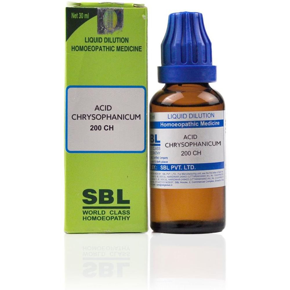 SBL Acid Chrysophanicum Dilution 200 CH