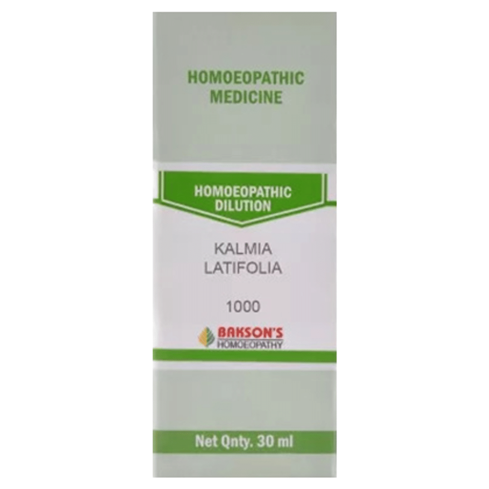 Bakson's Homeopathy Kalmia Latifolia Dilution 1000 CH