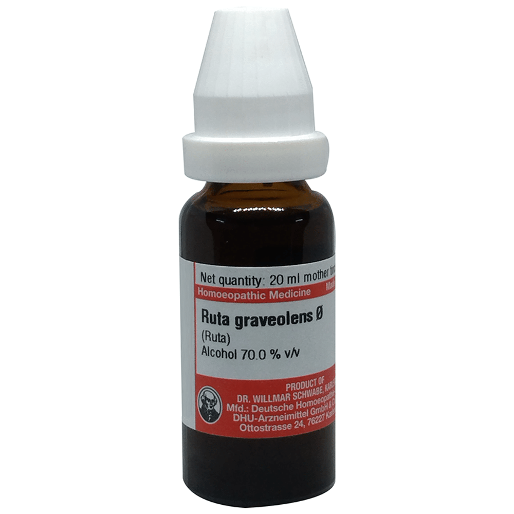 Dr Willmar Schwabe Germany Ruta Graveolens Mother Tincture Q