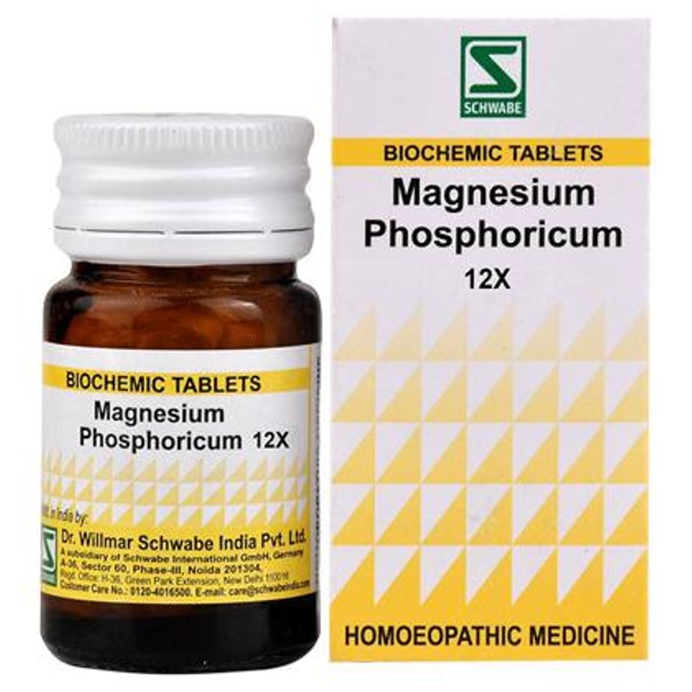 Dr Willmar Schwabe India Magnesia Phosphoricum Biochemic Tablet 12X