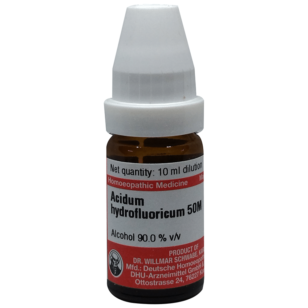 Dr Willmar Schwabe Germany Acidum Hydrofluoricum Dilution 50M