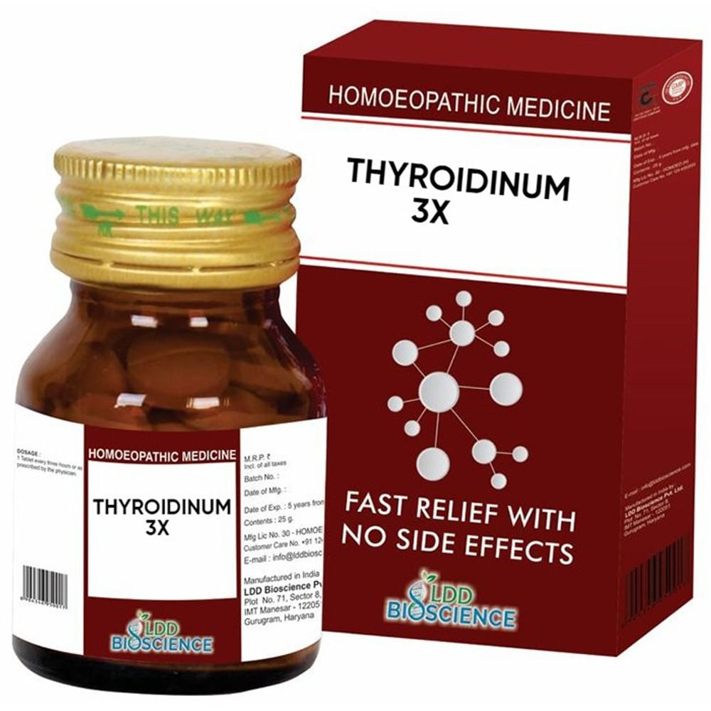 LDD Bioscience Thyroidinum 3X