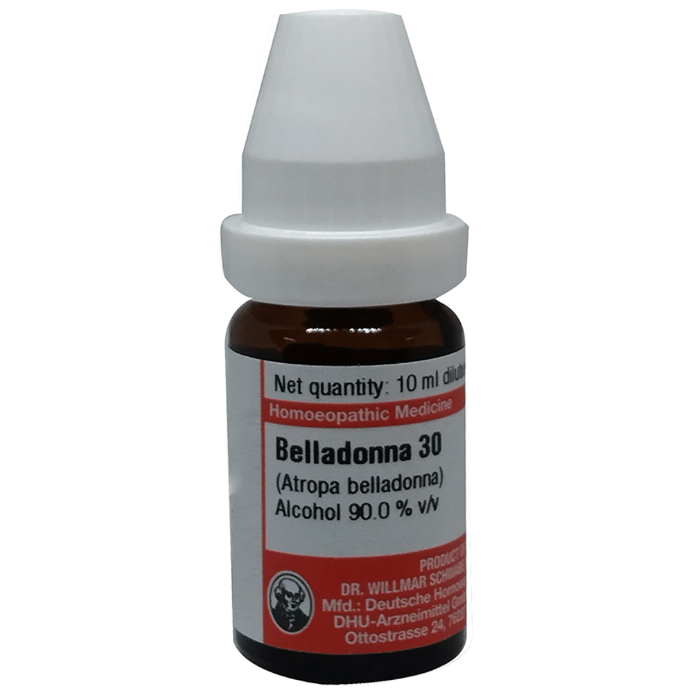 Dr Willmar Schwabe Germany Belladonna Dilution 30