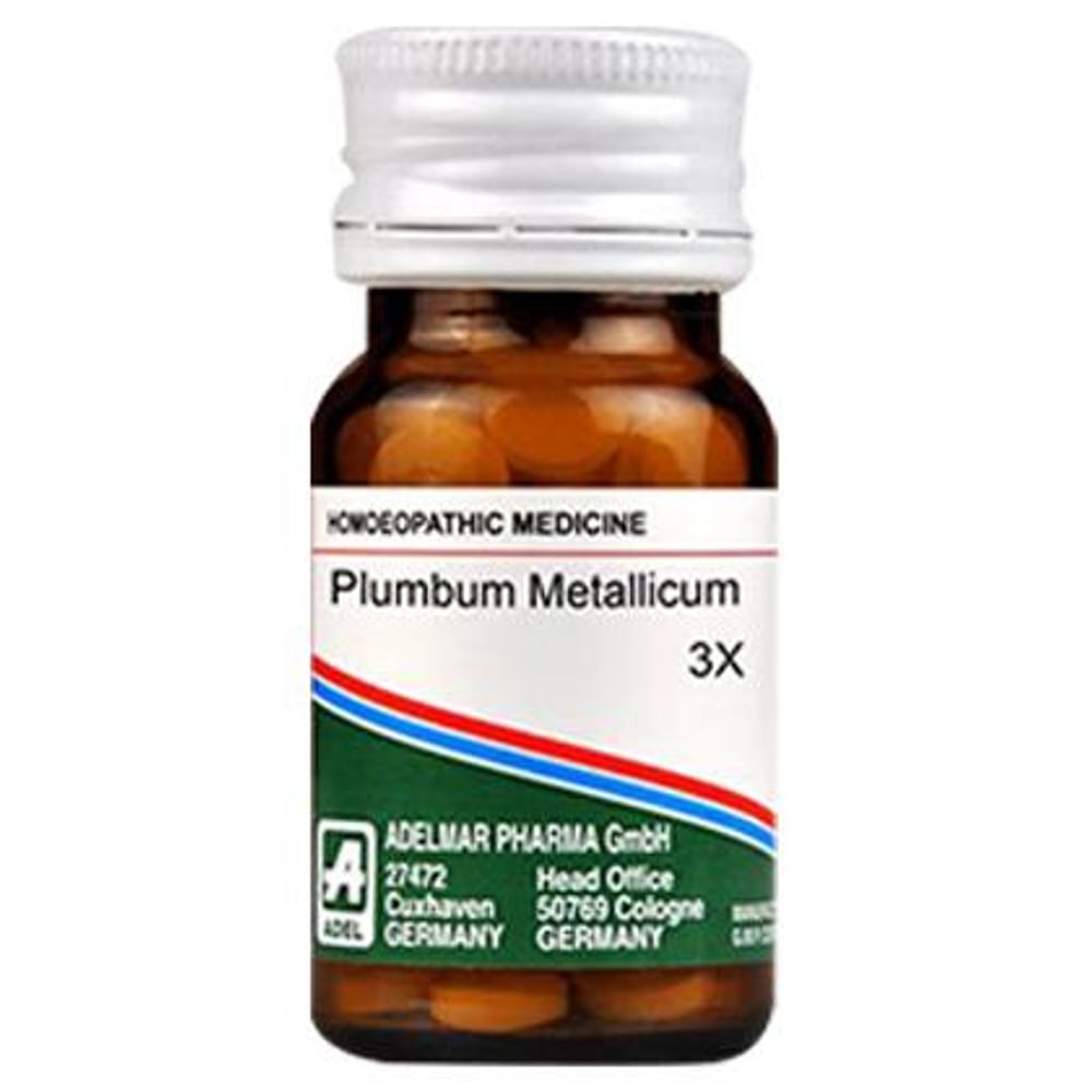 ADEL Plumbum Metallicum Trituration Tablet 3X