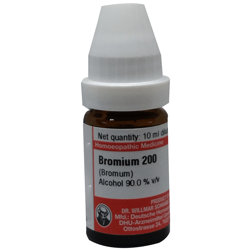 Dr Willmar Schwabe Germany Bromium Dilution 200