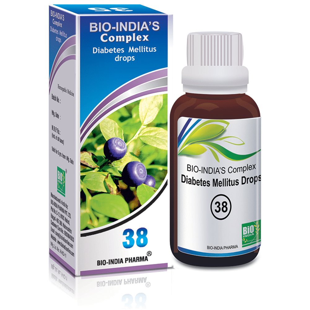 Bio India Complex 38 Diabetes Mellitus Drop