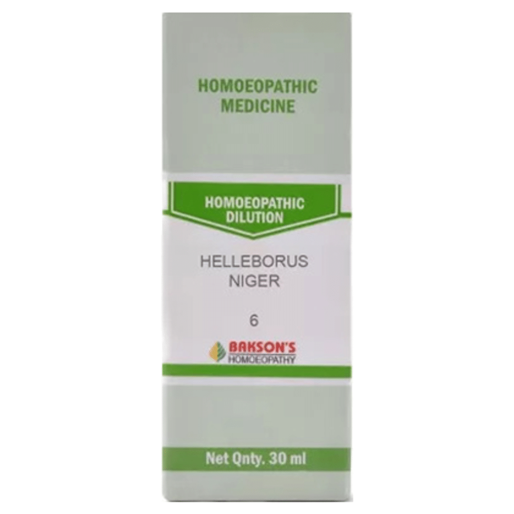 Bakson's Homeopathy Helleborus Niger Dilution 6 CH