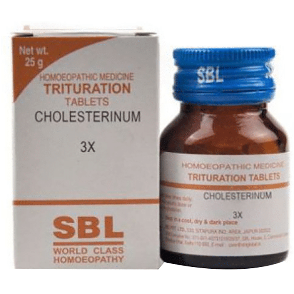 SBL Cholesterinum  3X Trituration Tablet 