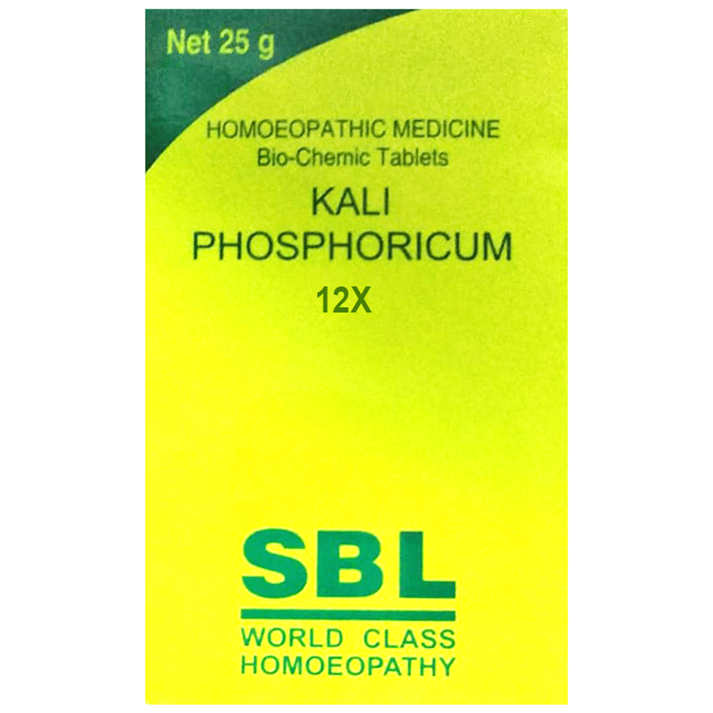 SBL Kali Phosphoricum Biochemic Tablet 12X