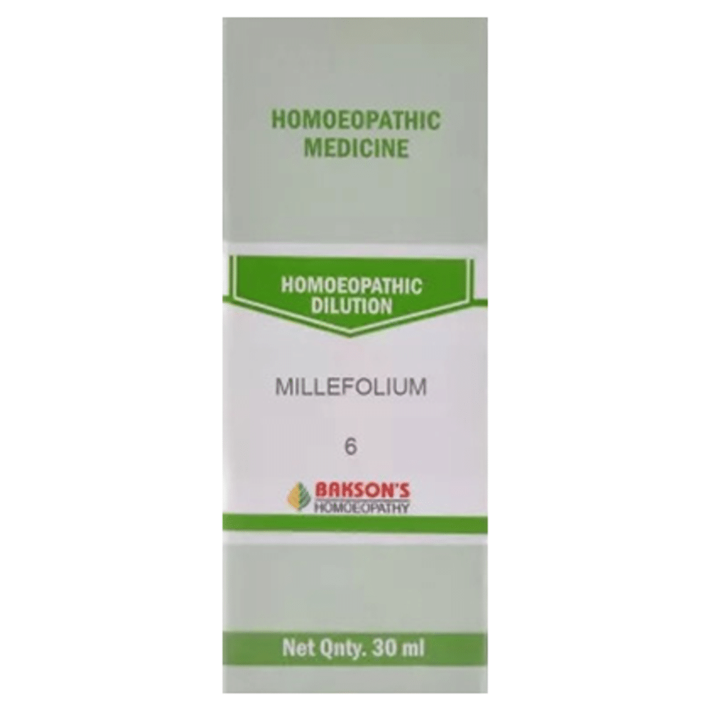 Bakson's Homeopathy Millefolium Dilution 6 CH