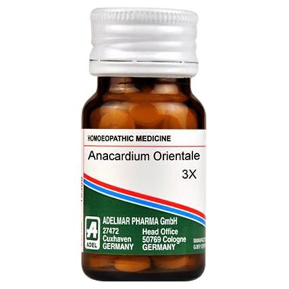 ADEL Anacardium Orientale Trituration Tablet 3X