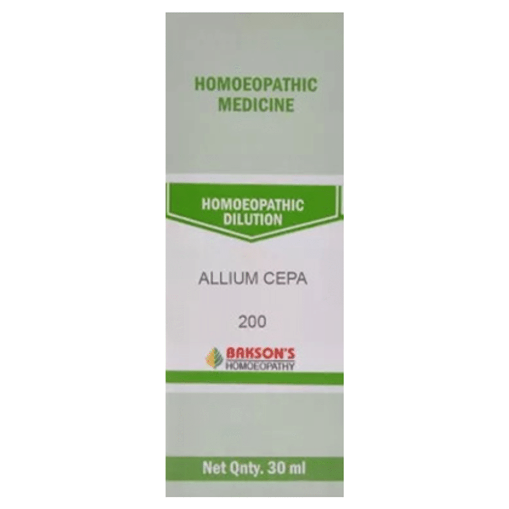 Bakson's Homeopathy Allium Cepa Dilution 200