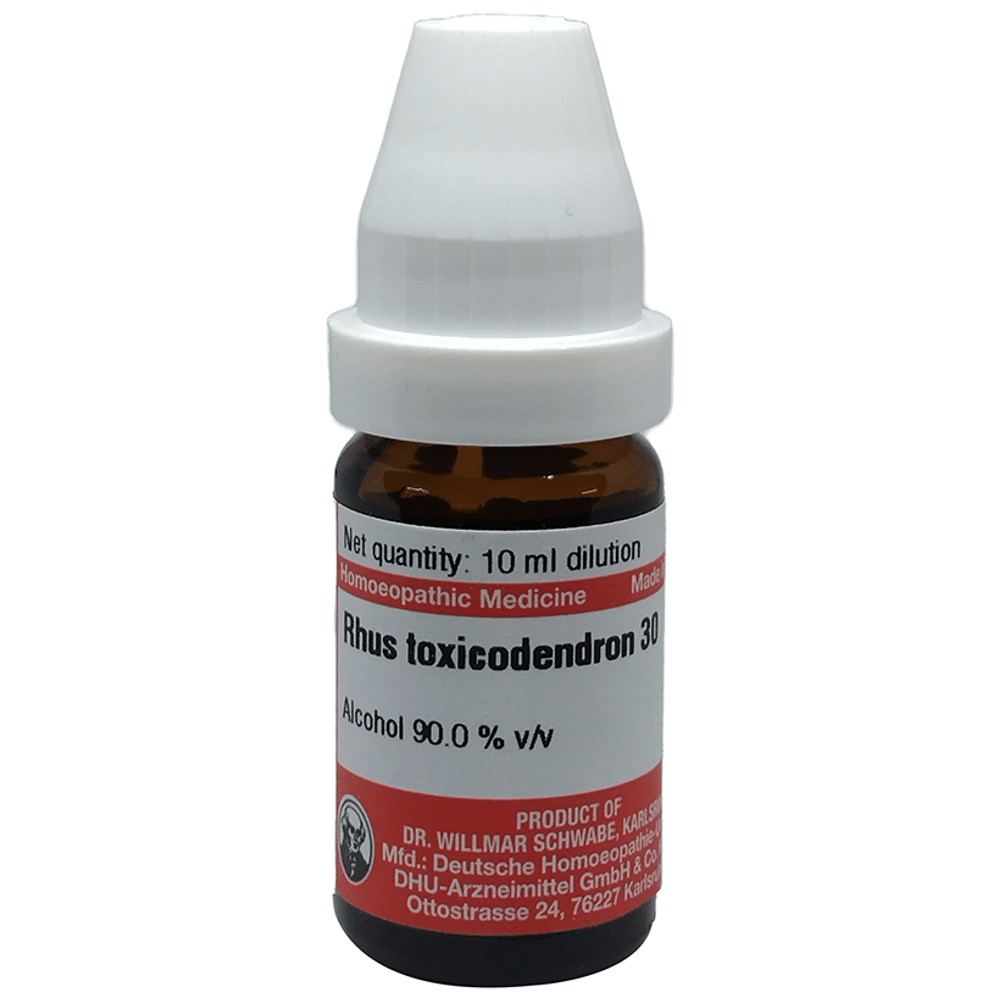 Dr Willmar Schwabe Germany Rhus Toxicodendron Dilution 30