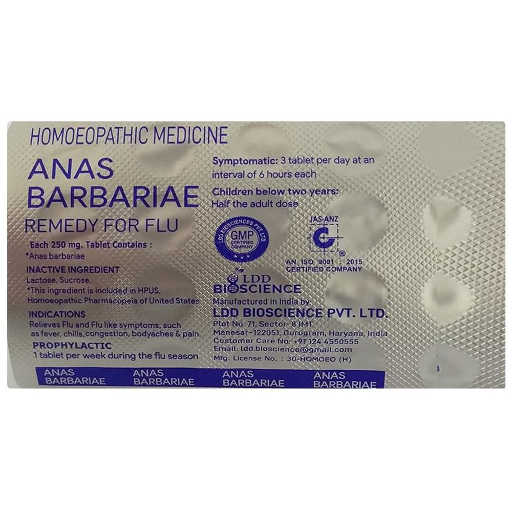 LDD Bioscience Anas Barbariae Tablet