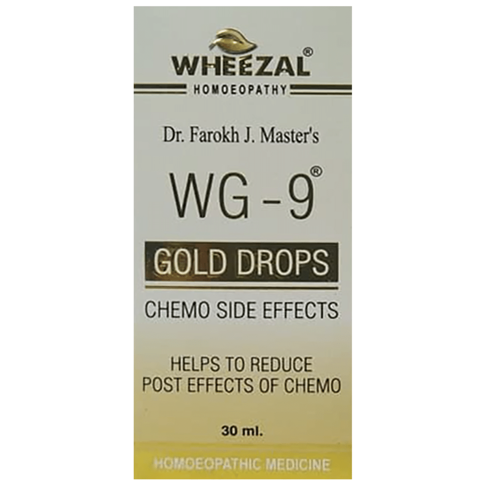 Wheezal WG9 Chemo Side Effects Gold Drop