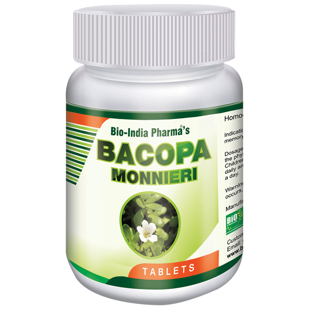 Bio India Bacopa Monnieri Tablet