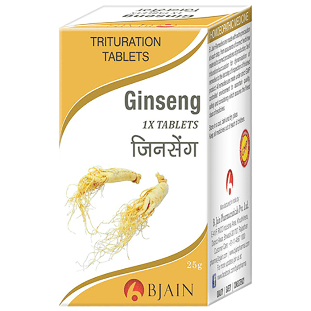 Bjain Ginseng Trituration Tablet 1X