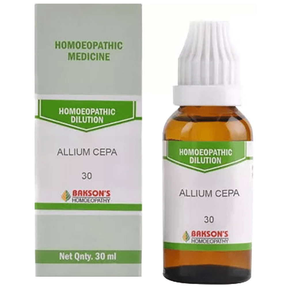 Bakson's Homeopathy Allium Cepa Dilution 30