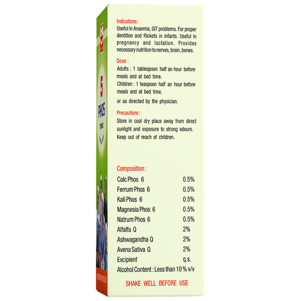 Homeopaths 5 Phos Tonic