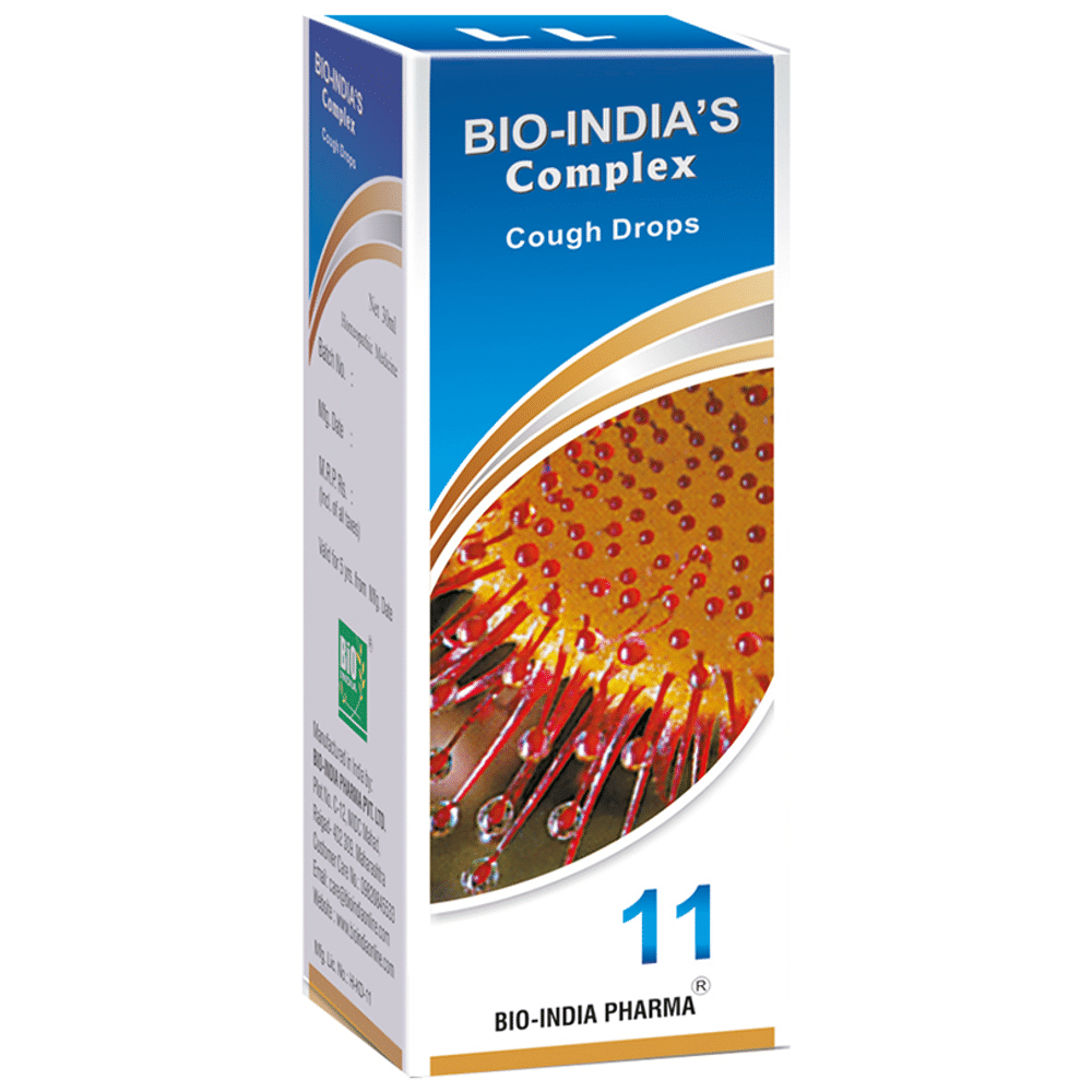 Bio India Complex 11 Cough Drop