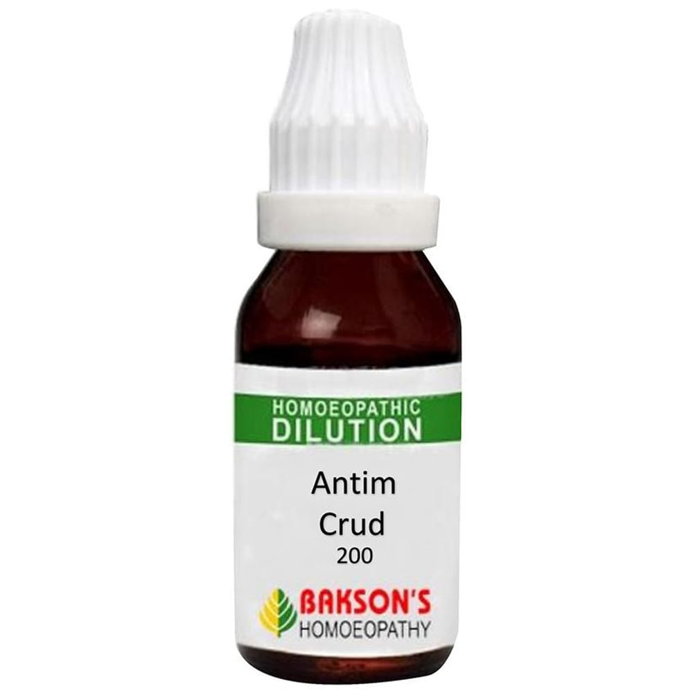 Bakson's Homeopathy Antim Crud Dilution 200 CH