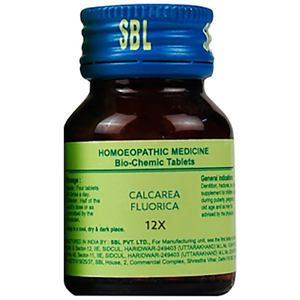 SBL Calcarea Fluorica Biochemic Tablet 12X