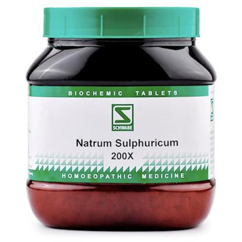 Dr Willmar Schwabe India Natrum Sulphuricum Biochemic Tablet 200X