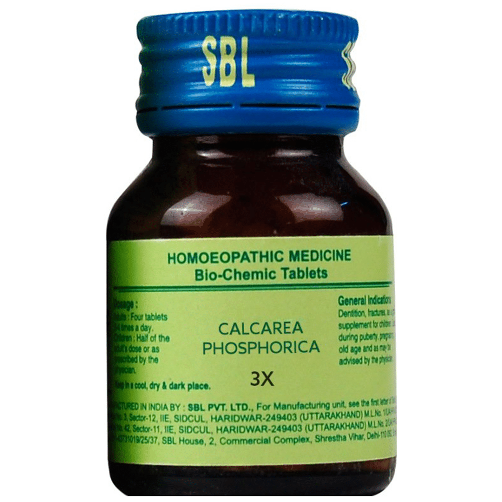 SBL Calcarea Phosphorica Biochemic Tablet 3X