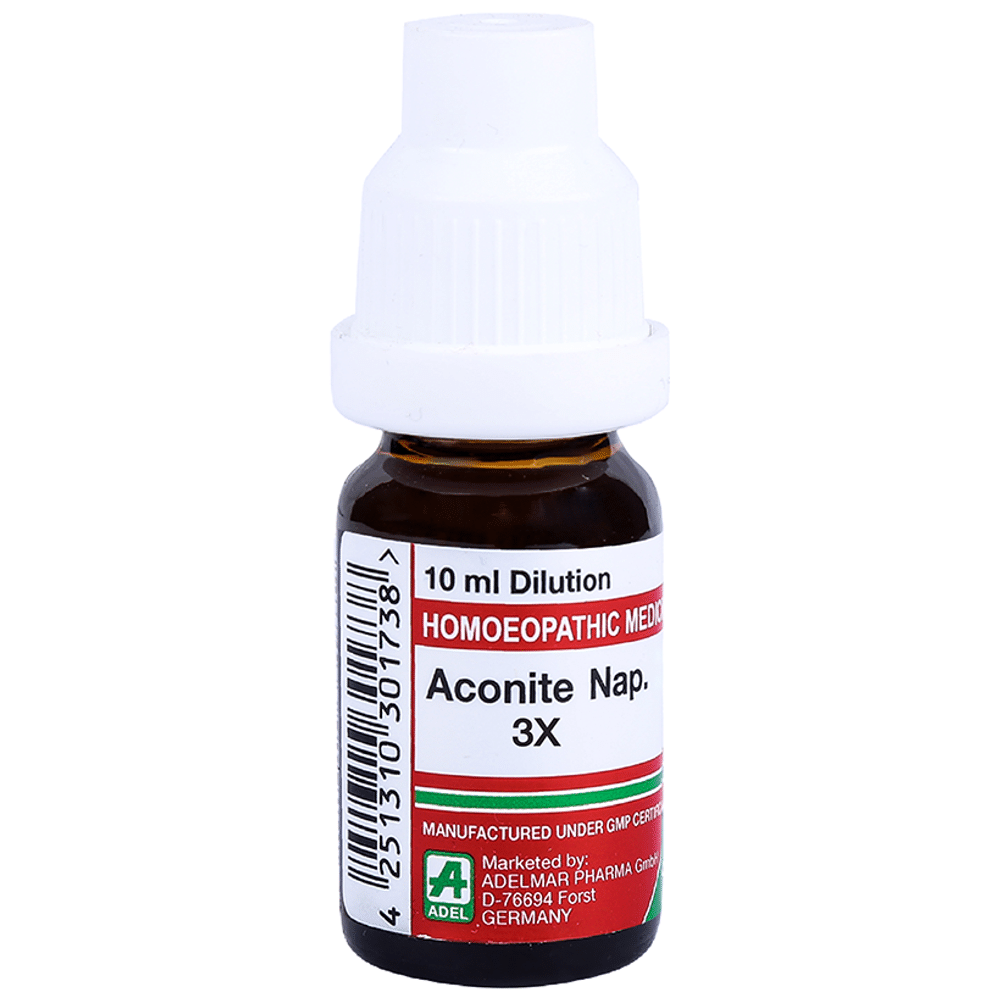 ADEL Aconitum Napellus Dilution 3X