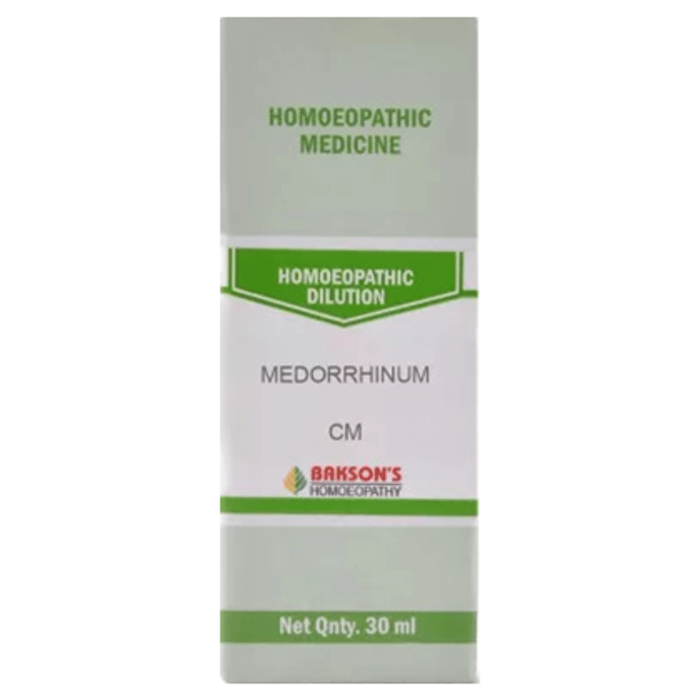 Bakson's Homeopathy Medorrhinum Dilution CM