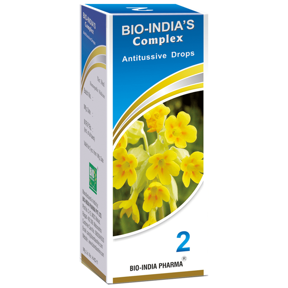 Bio India Complex 2 Antitussive Drop