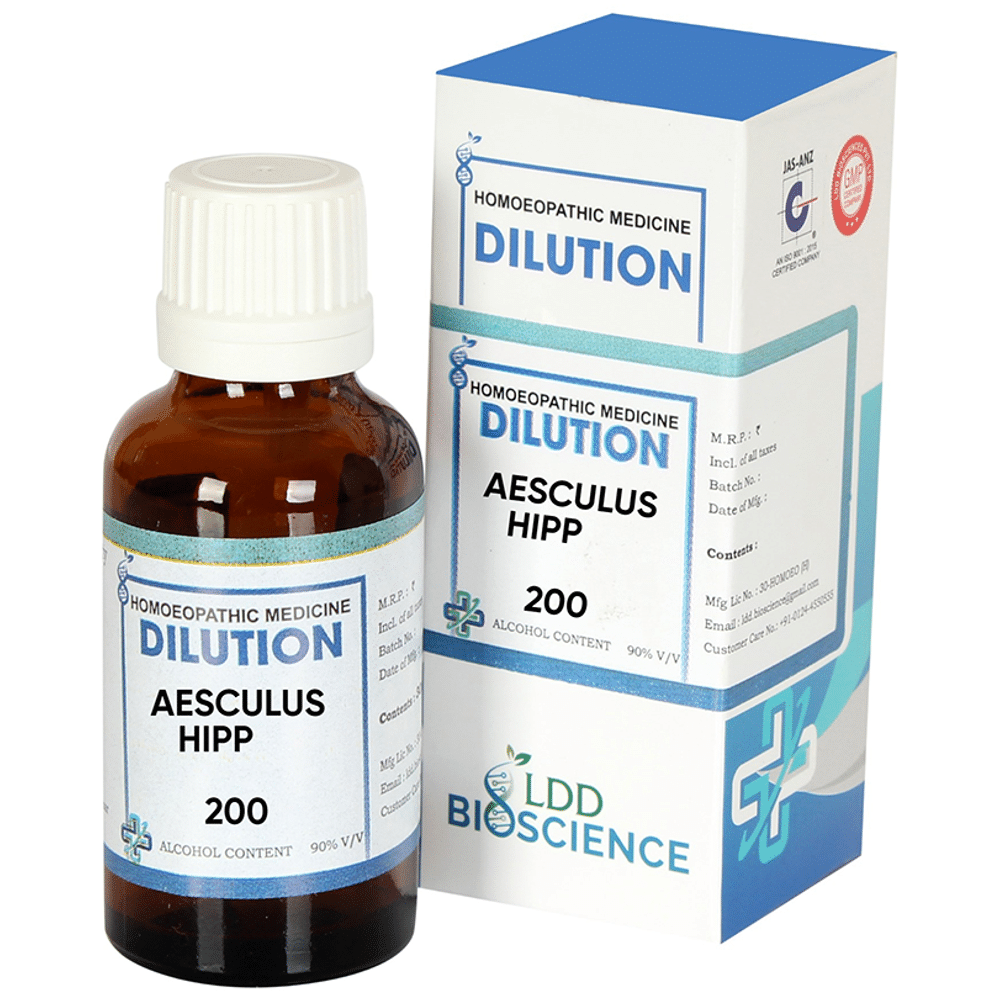 LDD Bioscience Aesculus Hipp Dilution 200