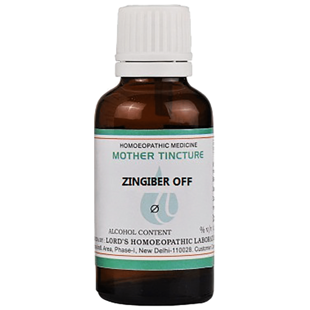 Lord's Zingiber Off Mother Tincture Q