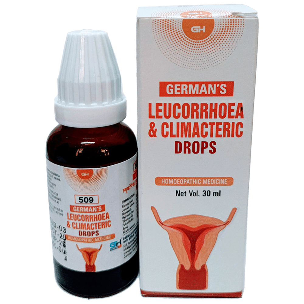 German's 509 Leucorrhoea & Climacteric Drop