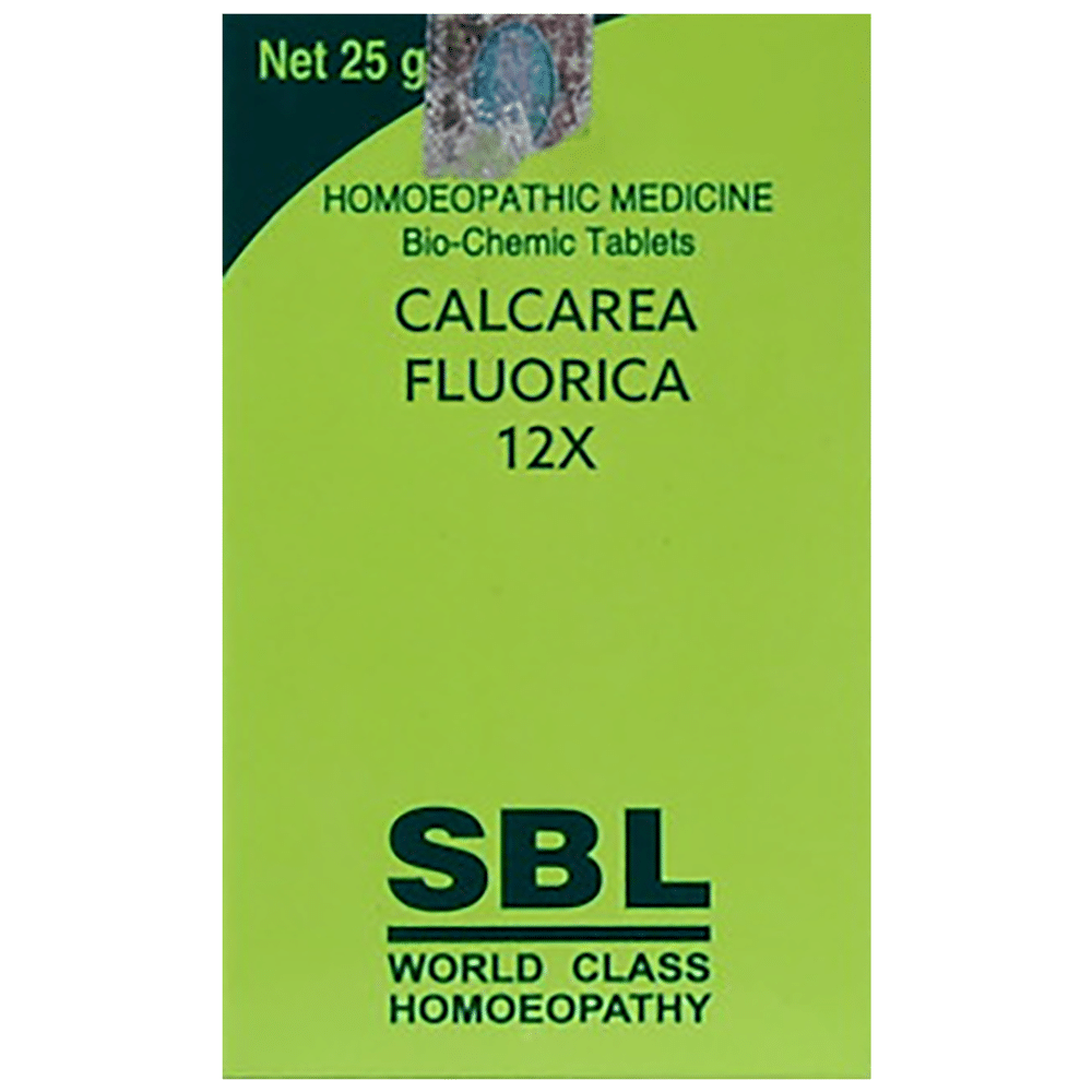 SBL Calcarea Fluorica Biochemic Tablet 12X