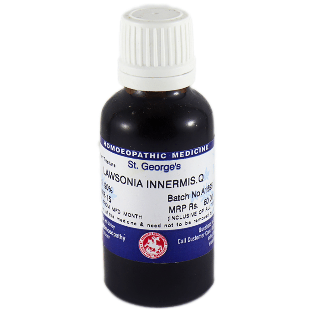 St. George’s Lawsonia Innermis Mother Tincture Q