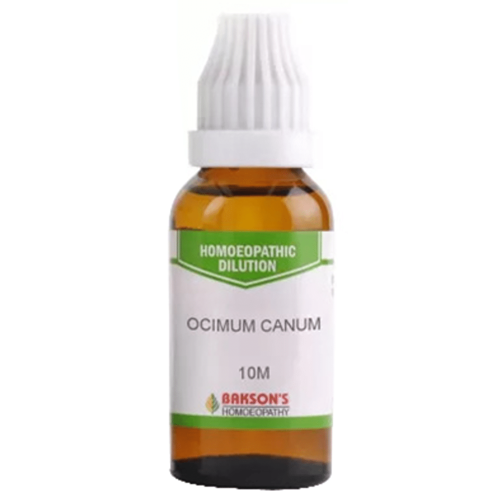 Bakson's Homeopathy Ocimum Canum Dilution 10M