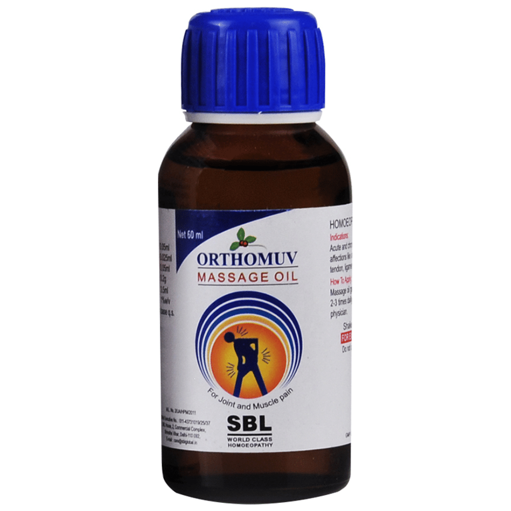 SBL Orthomuv Massage Oil